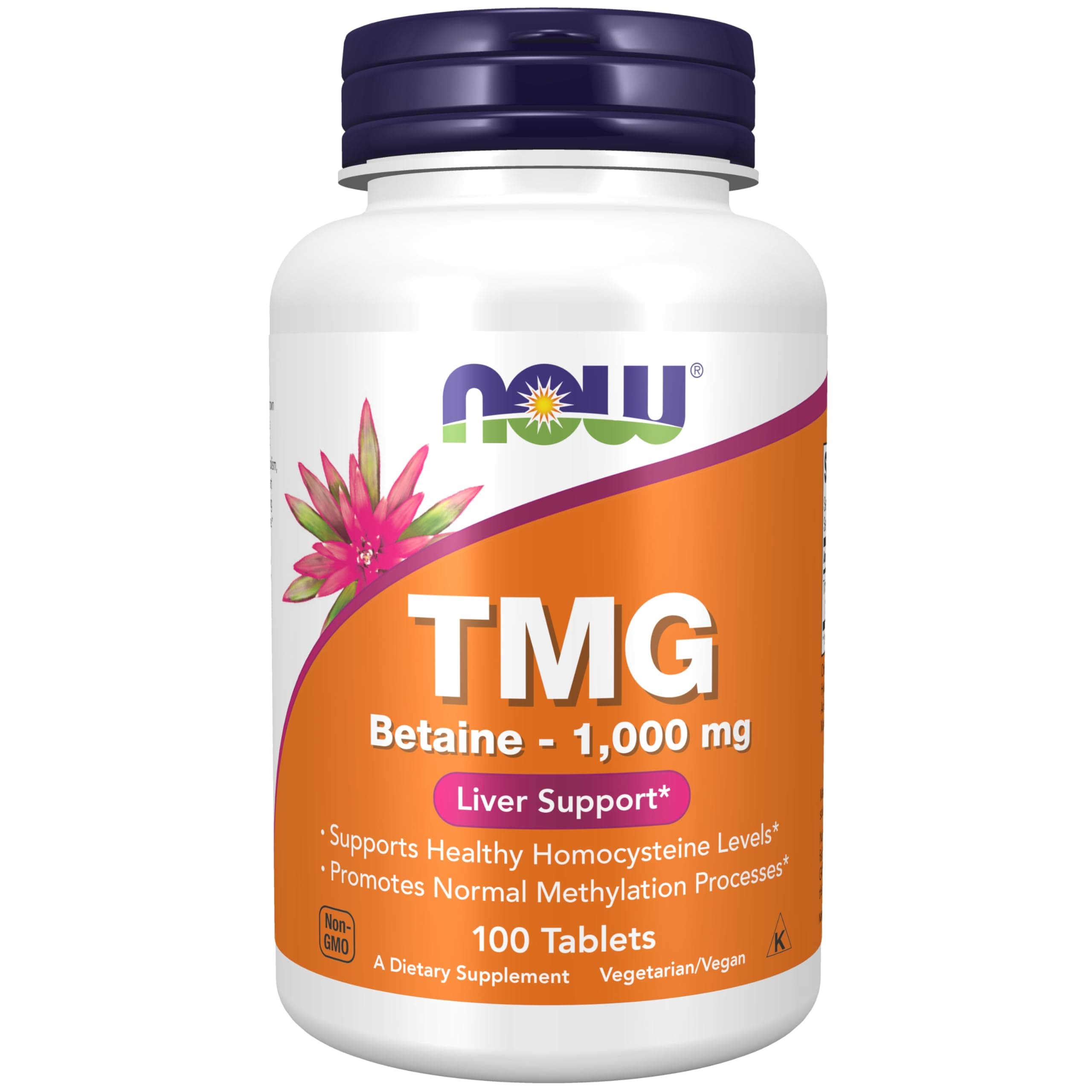 NaFoods TMG (Trimethylglycin) 1000 mg 100 Tablets