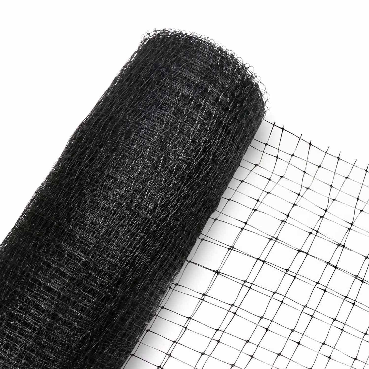Bird Netting, 7.5 x 25 FT Heavy Plastic Duty Garden Netting to Protect Fruit Trees, Plants and Vegetables Against Birds, Deer, Squirrels and Other Animals