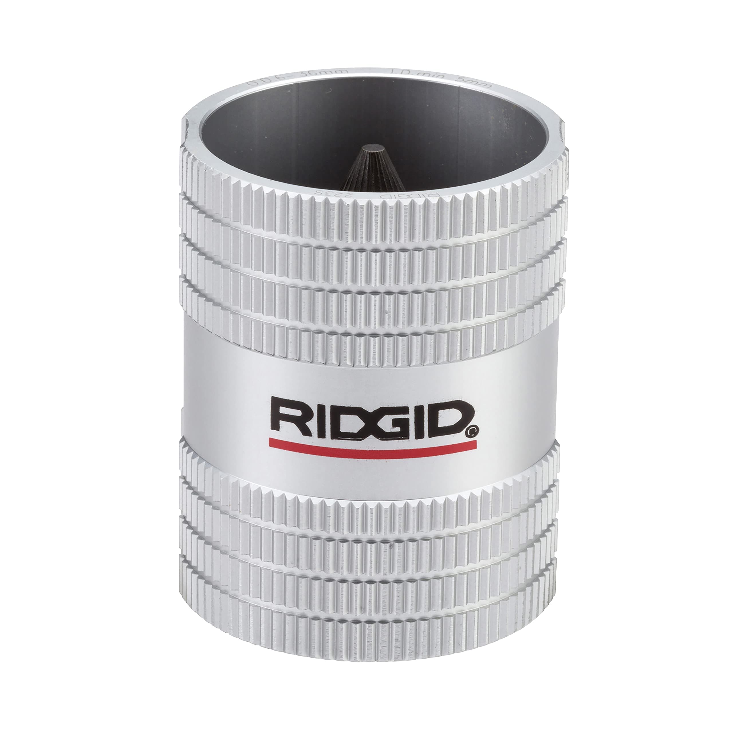 RIDGID 29983 Model 223S Inner/Outer Tubing and Pipe Reamer for 1/4" to 1-1/4" Stainless Steel and Copper Tubing, Pipe and Tube Deburring Reamer with 45 Cutting Edges