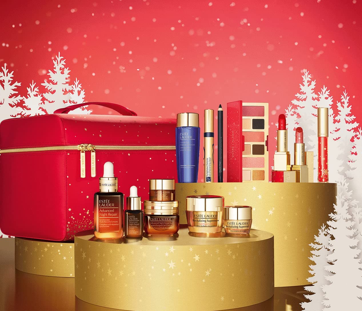 Estée Lauder Blockbuster Festive Edition The ultimate gift featuring 7 full-size favourites