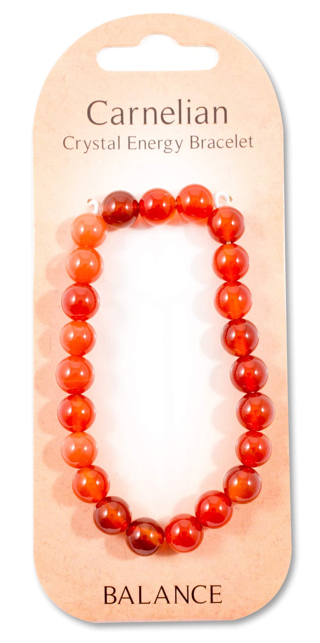 Carnelian Crystal Energy Bracelet - Balance