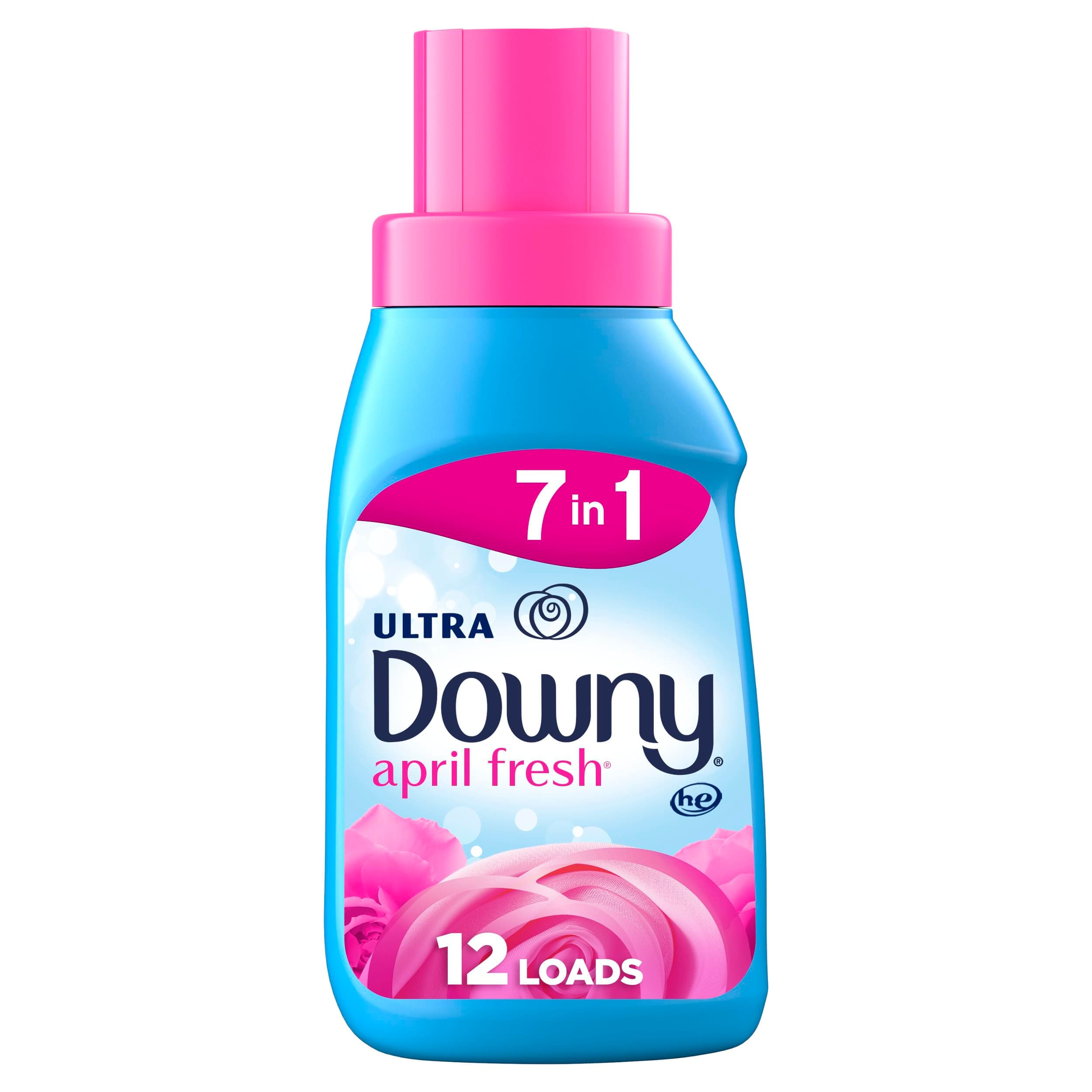 Downy April Fresh Liquid Fabric Conditioner (Fabric Softener), 10 FL OZ, pack of 12
