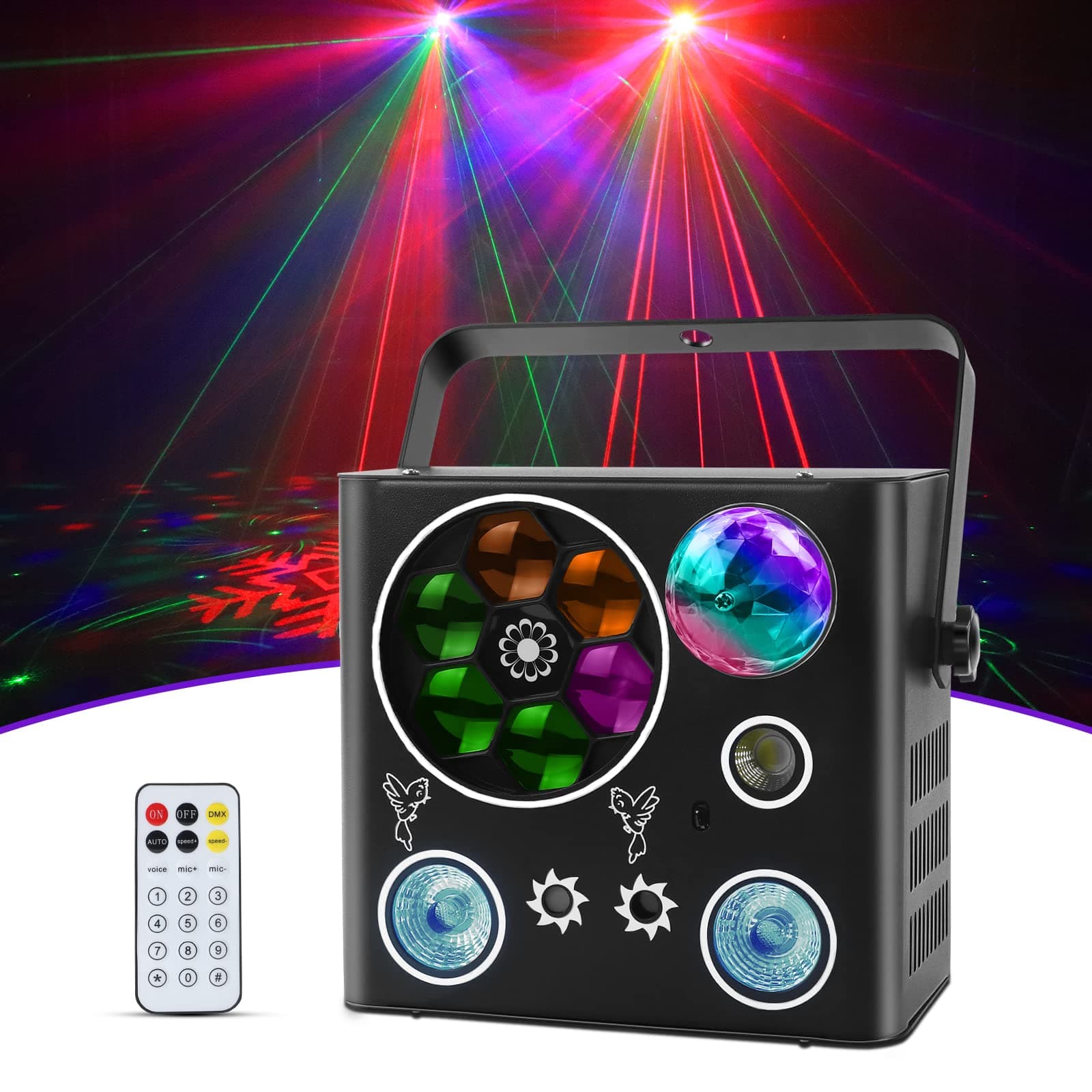 5 in 1 LED Effect Light with Magic Ball