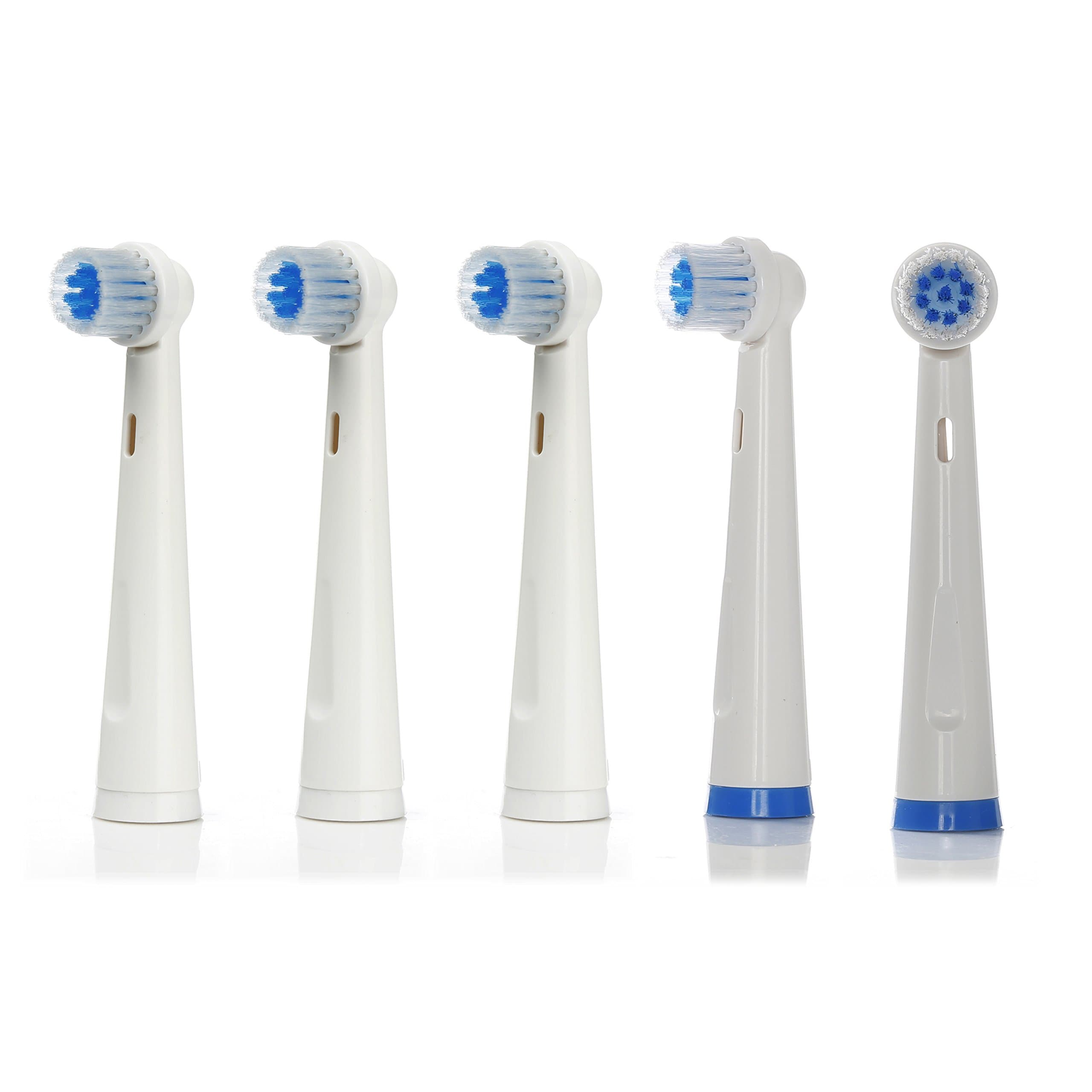 Blynx RH-250 Replacement Brush Heads for The Blynx BX-250 Hydrosonic Rechargeable Rotary Toothbrush (5 Pack)
