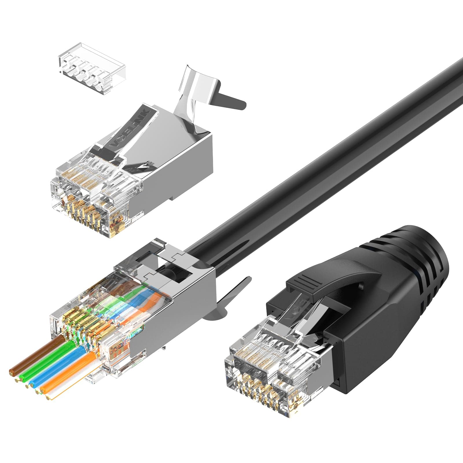 Gen2 RJ45 Pass Through Connector