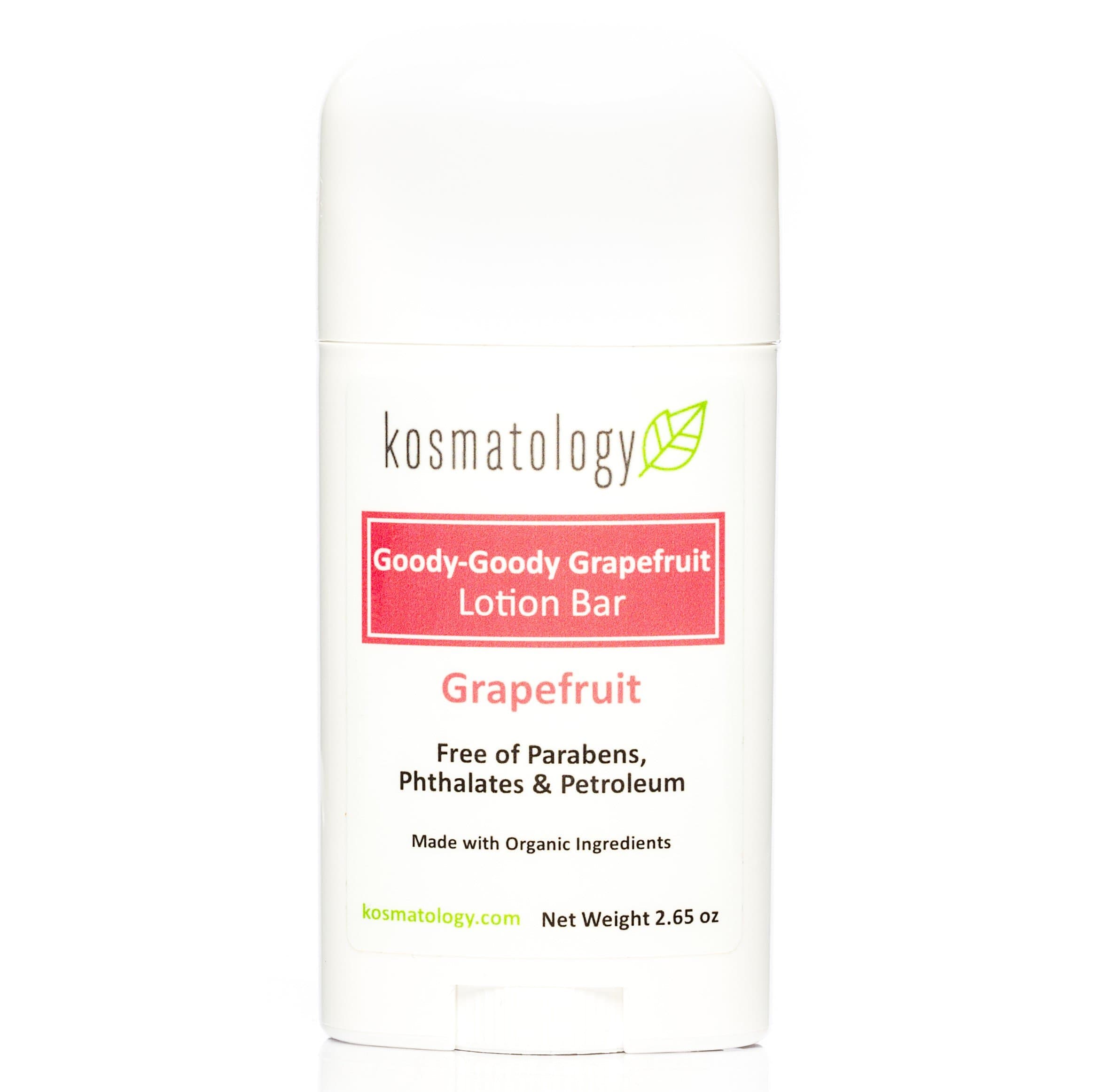 kosmatology (80ml, Grapefruit) - Goody-Goody Grapefruit (Grapefruit) Organic Lotion Bar, 80ml