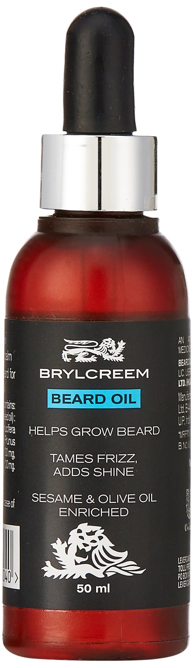 Brylcreem Beard Oil - Helps Grow Beard, 50 ml