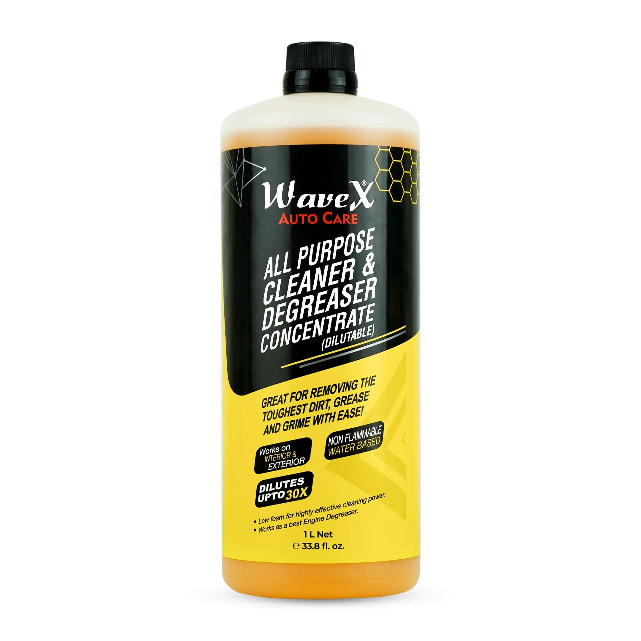 All Purpose Cleaner and Degreaser Concentrate Engine Cleaner 1L | Car Cleaner Industrial Strength, Concentrated Formula Can be Diluted Down-Tough on Dirt but Easy on Your Car