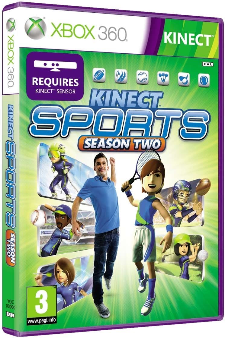 Xbox Microsoft Kinect Sports: Season 2 - Kinect Required ( 360)