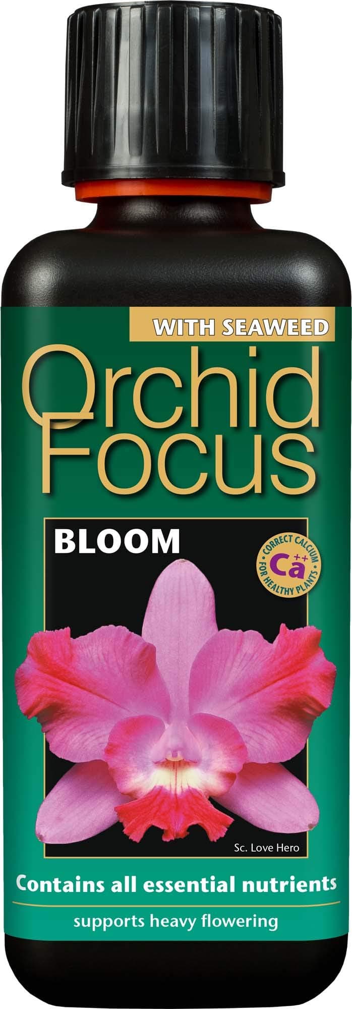 Growth Technology Ltd Orchid Focus Bloom 300ml, brown