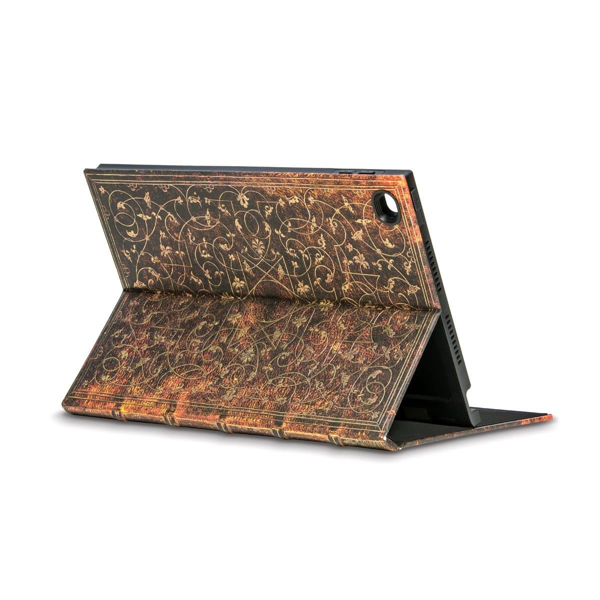 Paperblanks Exchange Grolier Cover Case for Apple iPad Mini 1/2/3 - Gold/Brown