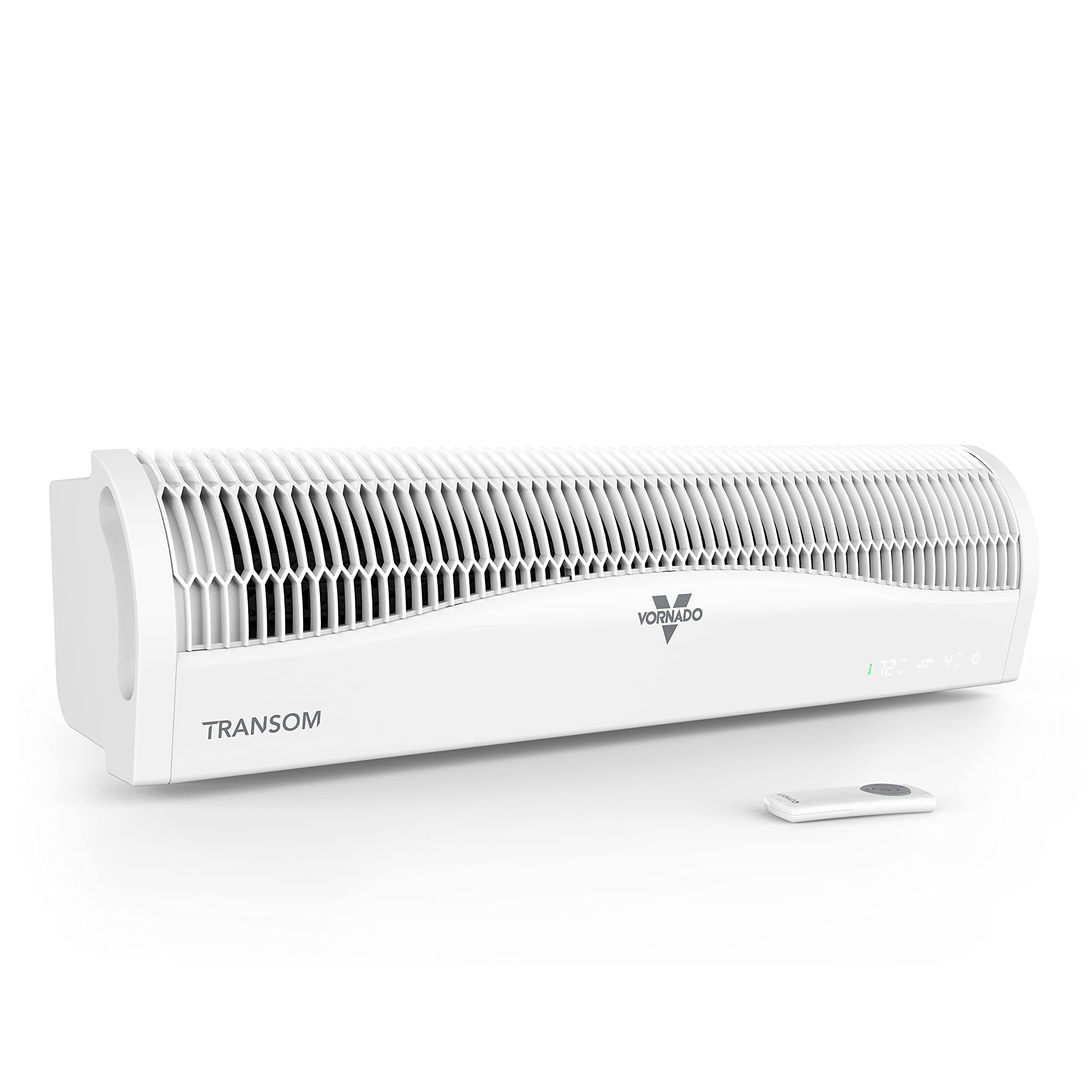 Vornado TRANSOM Window Fan with 4 Speed Remote Control, Reversible Exhaust Mode, Weatherproof Case, White, Whole Room