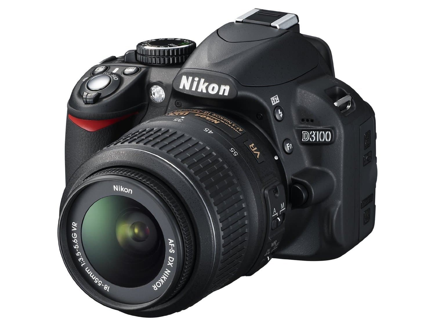 Nikon D3100 Digital SLR Camera 18-55mm VR Lens Kit Black