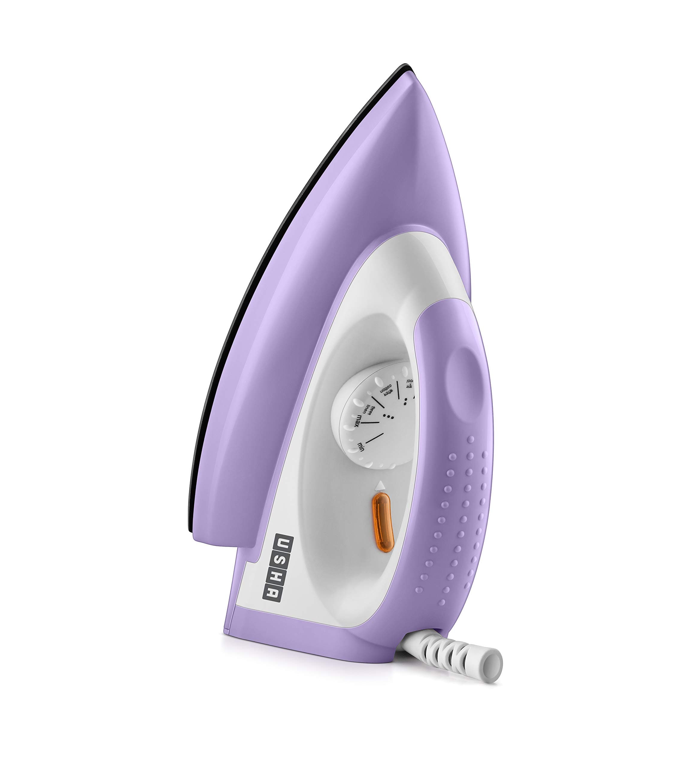 EI Armor 1100 W Dry Iron With Black Weilburger Soleplate (Purple), 1100 Watt