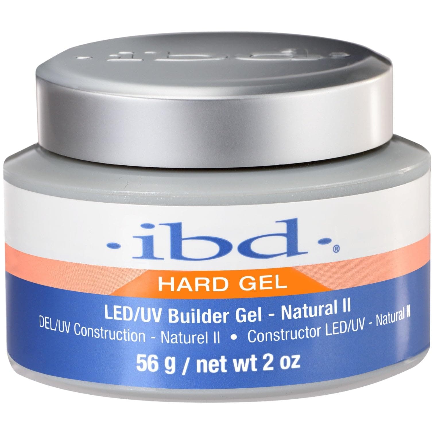 IBD Hard Gel LED/UV, Builder Gel, Natural II, 2 oz