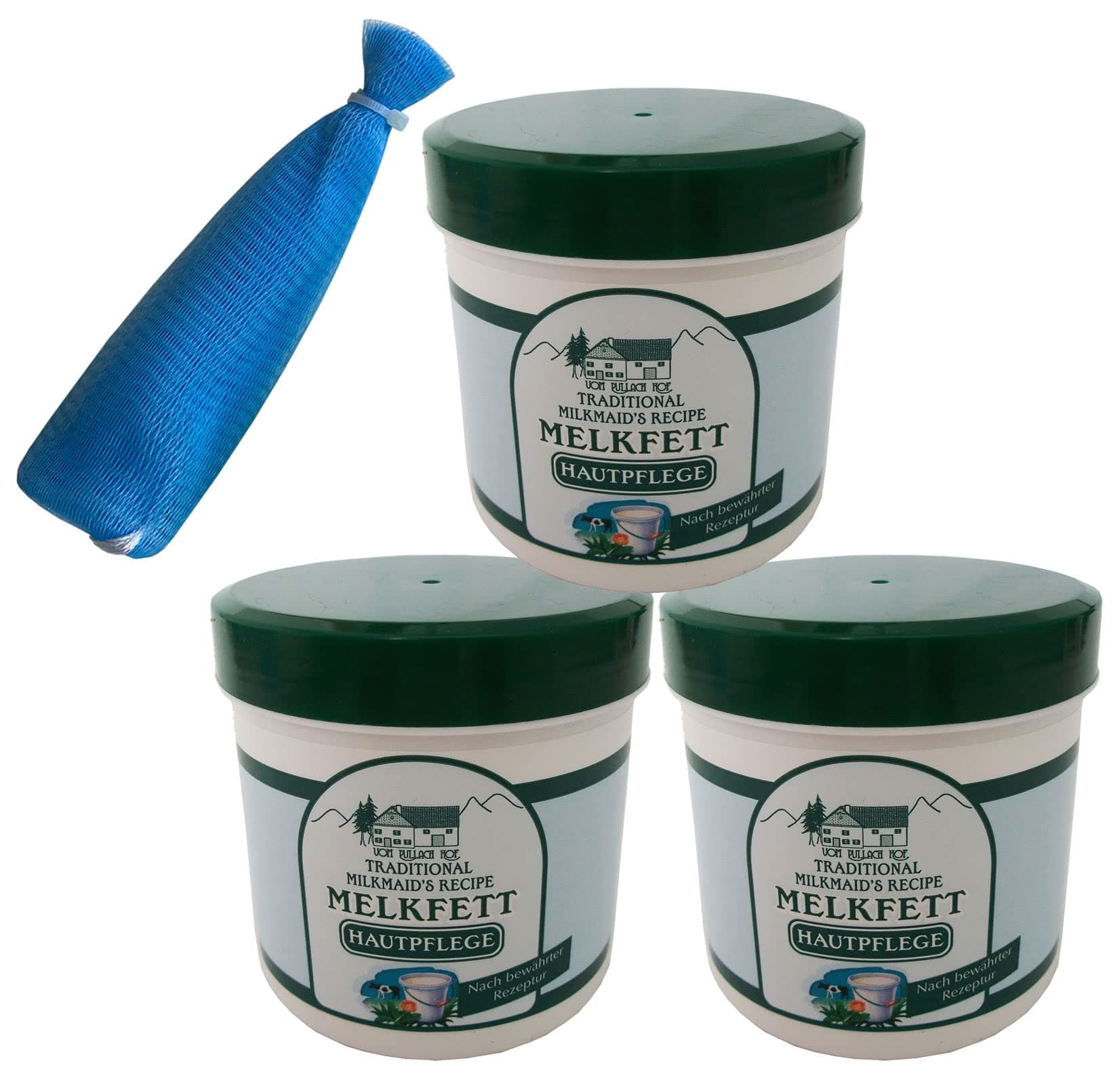 6 x 250ml Milking Grease Skin Treatment from Pullach Hof, Protect the Skin