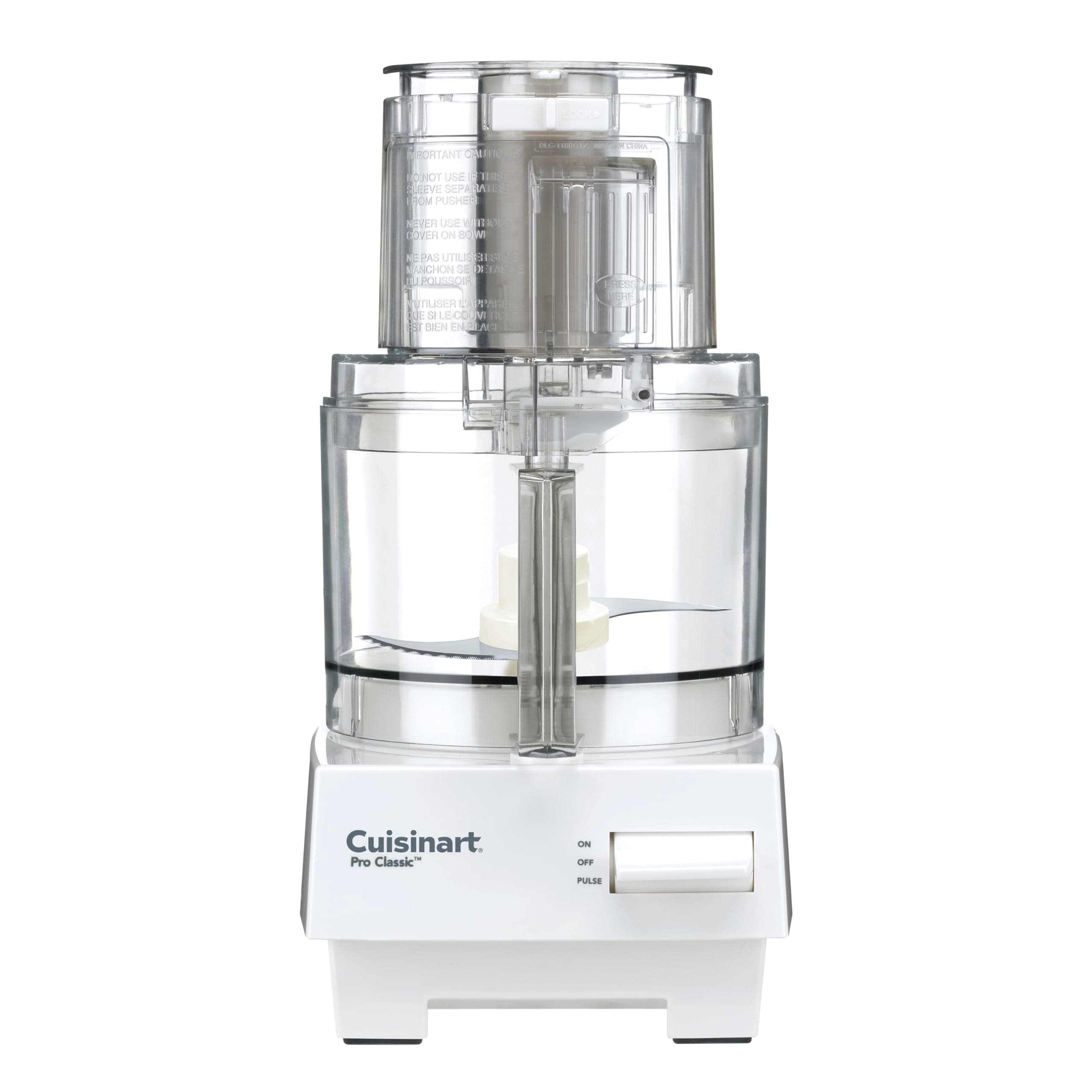 7 Cup Food Processor, 600-Watt Motor, White, DLC-10SYP1