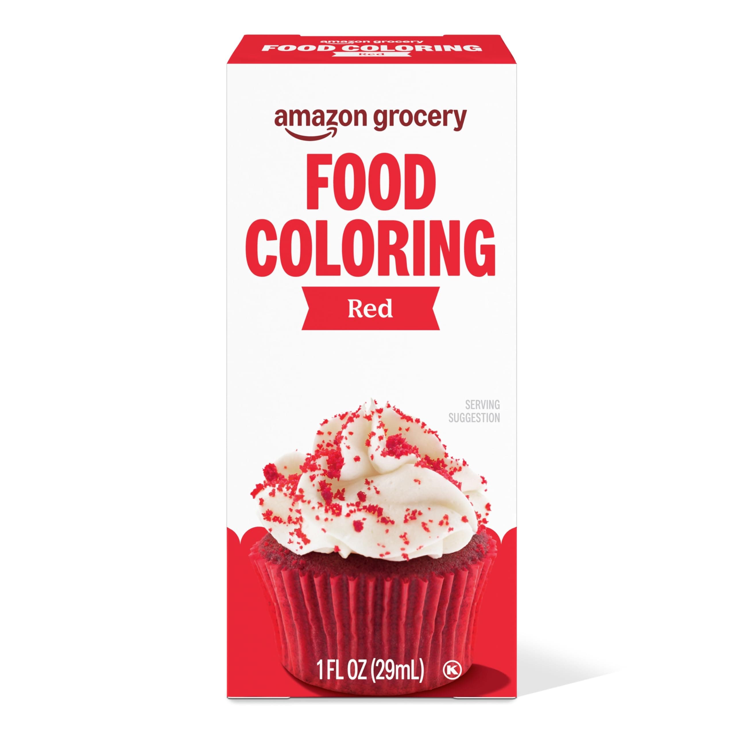 Amazon Grocery, Red Food Coloring, 1 Fl Oz