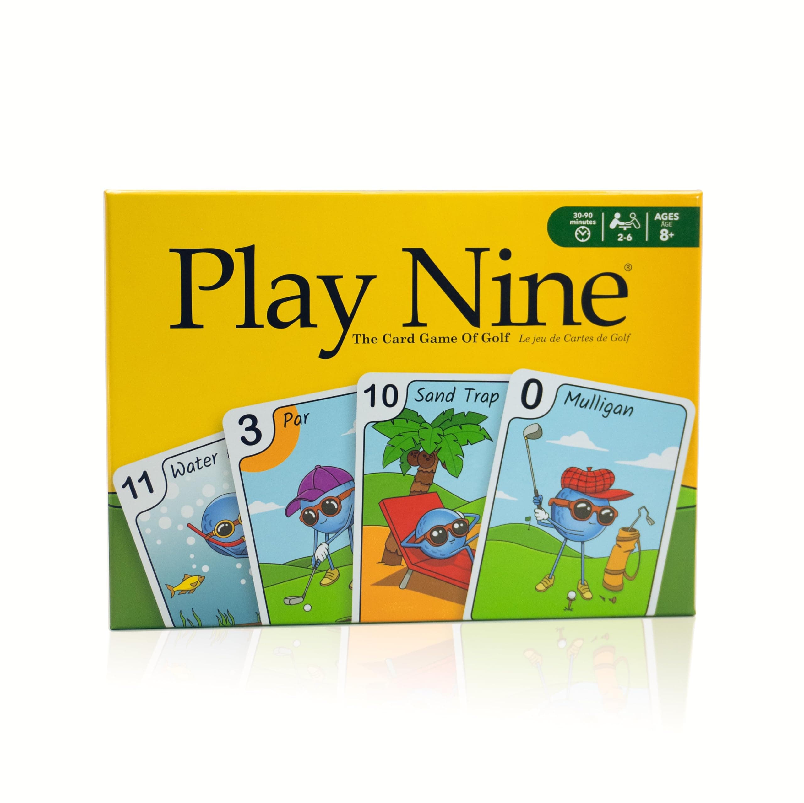 - Play Nine The Card Game of Golf, Ages 8 and Up, Couples Date Night Gift, Game Night Favorite, 15 Min Gameplay, Family Friendly Card Game for Kids, Teens & Adults, Great Golf Gift