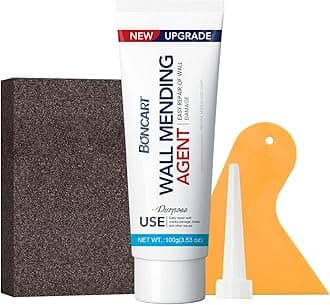 BONCART Spackle Wall Repair Kit,Drywall Repair kit,Wall Mending Agent Putty with Scraper,Plaster Wall Repair Paste for Wall Crack/Nail Hole/Graffiti,Wall Surface
