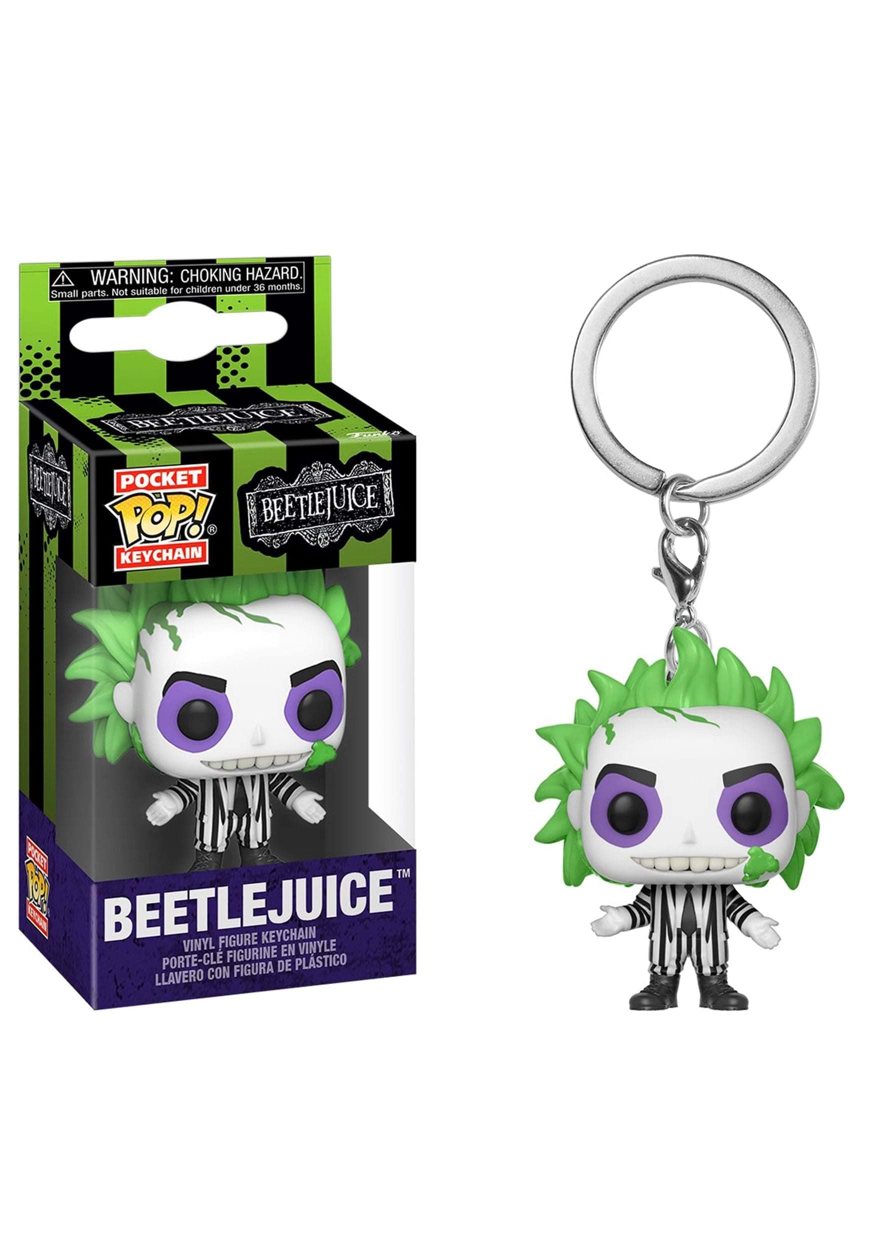 Funko POP Keychain: Beetlejuice- Beetlejuice