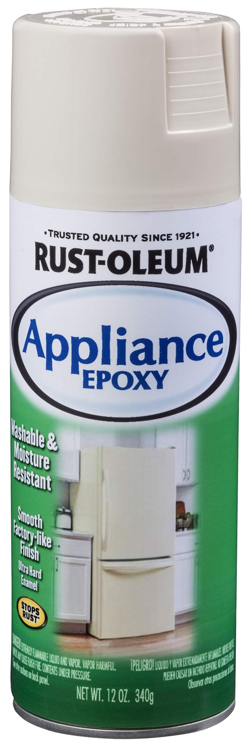 Rust-Oleum 7882830-2PK Specialty Appliance Epoxy Spray, 12 oz, Almond, 2 Pack