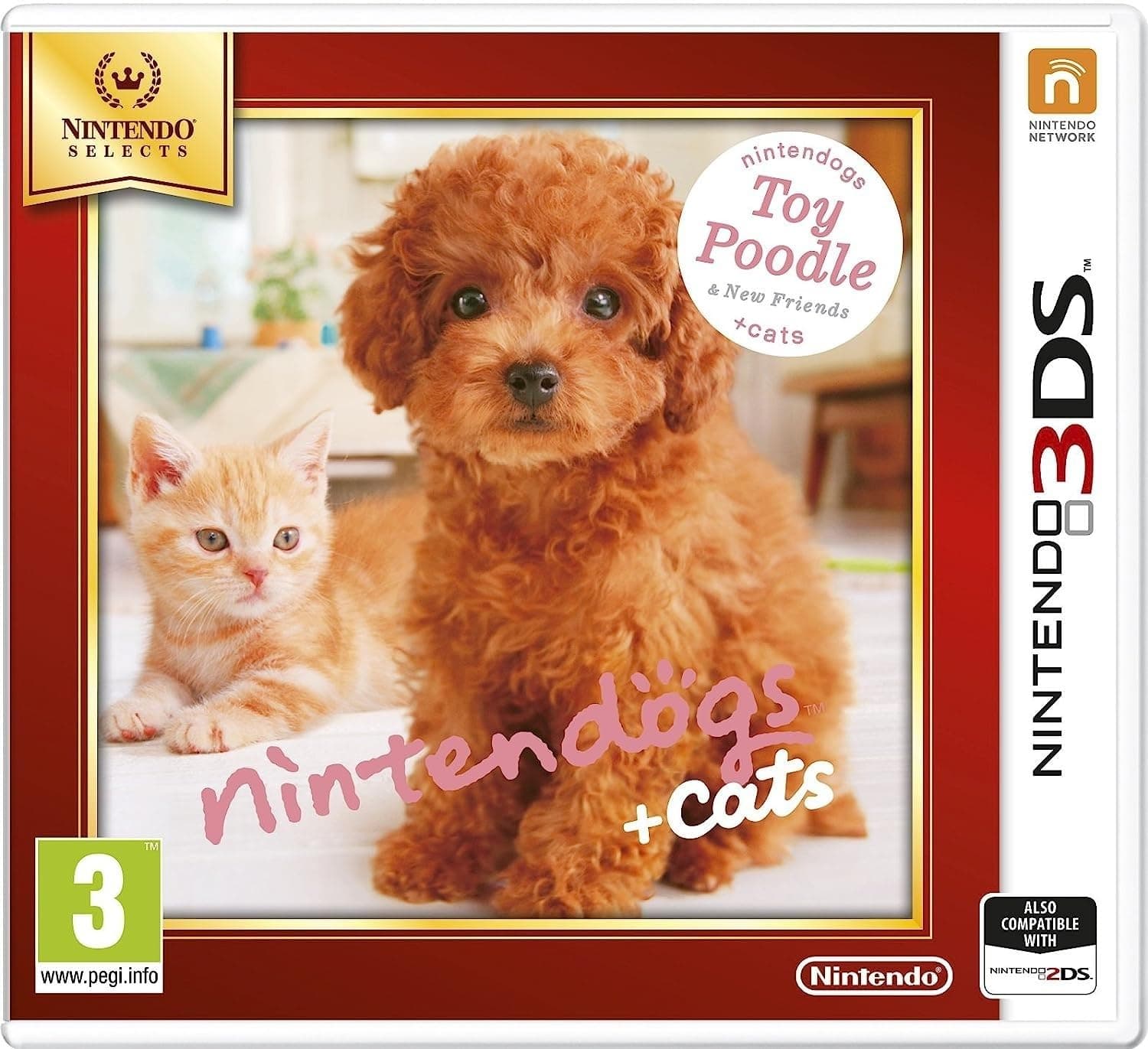 Nintendo Selects Nintendogs + Cats (Toy Poodle + New Friends)