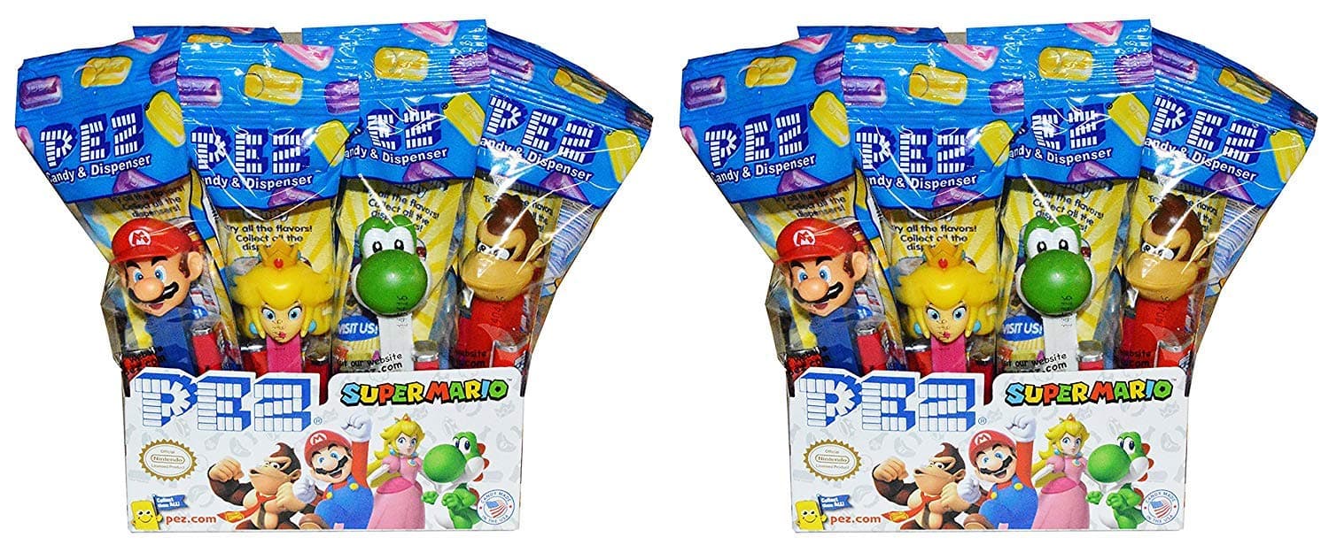 Pez Nintendo Super Mario Dispensers (24 Pack)