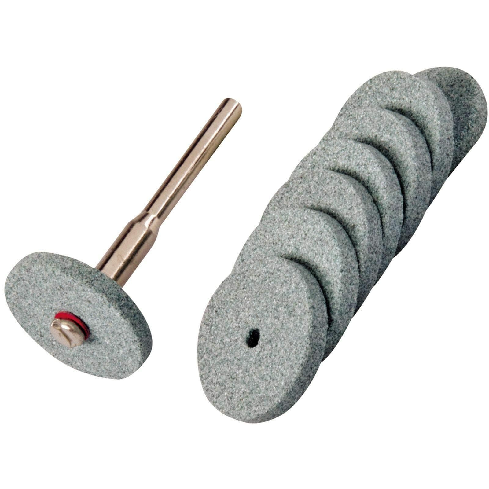 SWISSO 9pc Silicone Rubber Or Carbide Grinding Disc Kit Hobby Craft Rotary Tool Pack Of 1