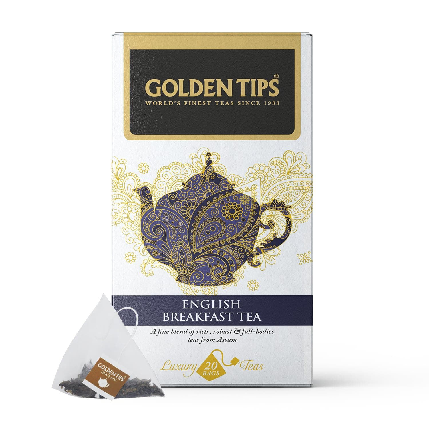 Darjeeling Pyramid English Breakfast Tea Bag (20 cups, 40 Grams)