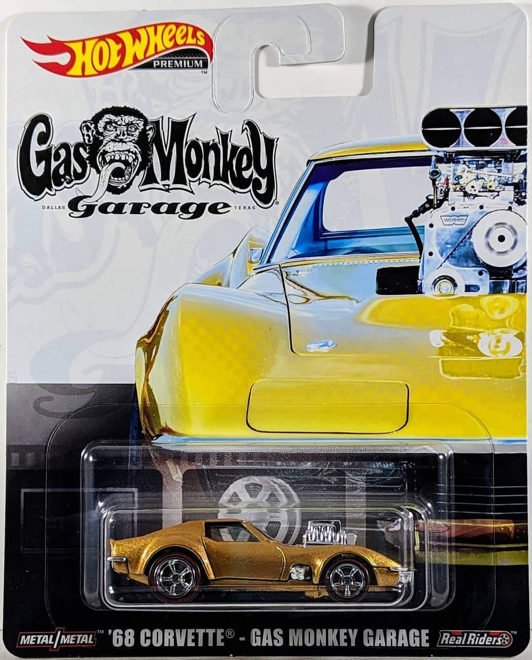 Hot WheelsGAS MONKEY GARAGE CORVETTE Vehicle