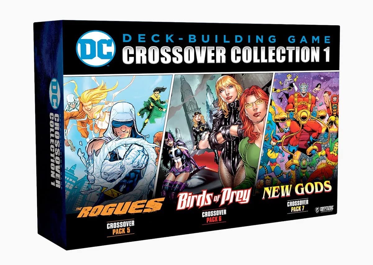 Cryptozoic Entertainment: DC Deck-Building Game: Crossover Collection 1 Expansion- Deck Building Card Game, Ages 14+ Multi