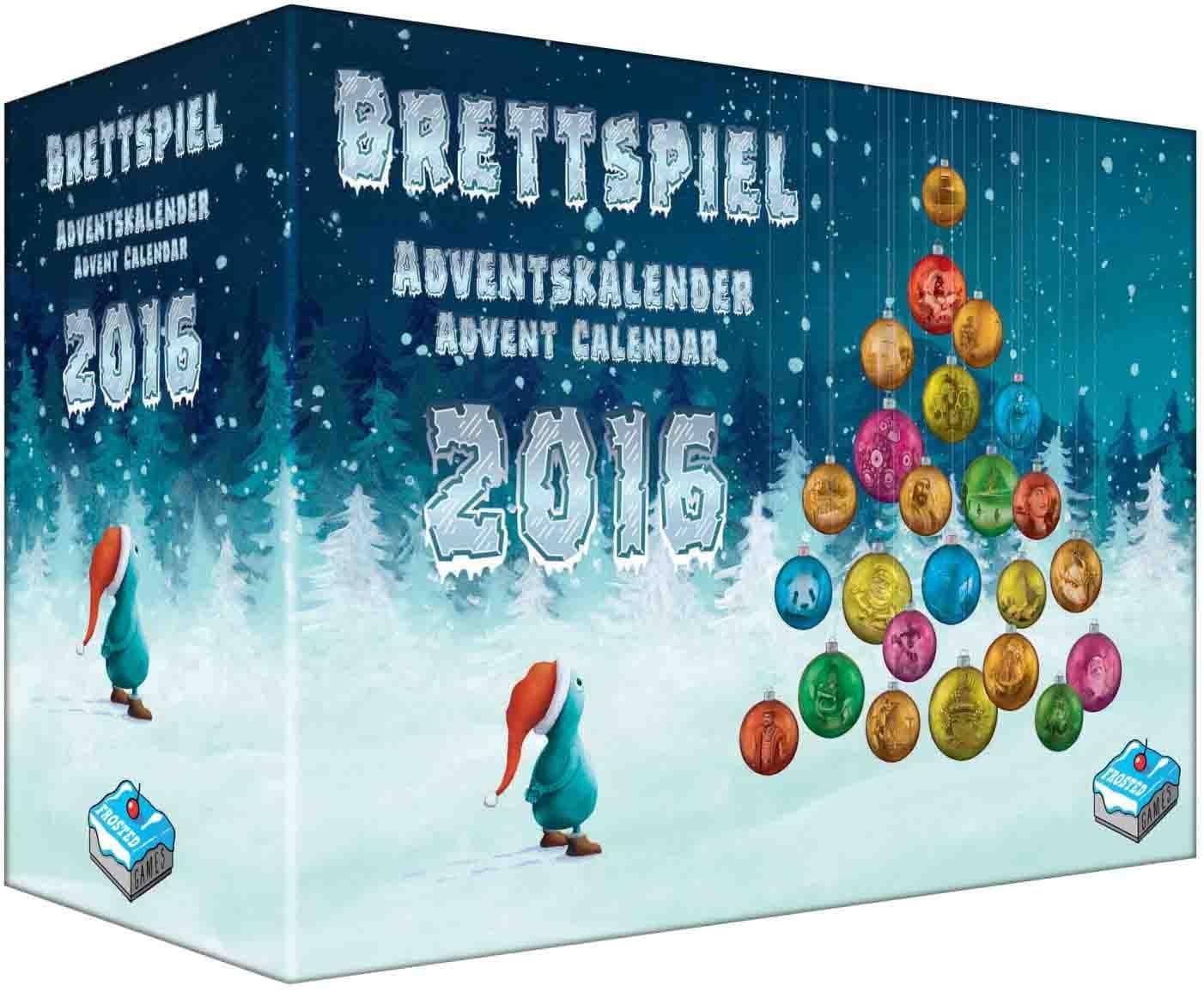 Brettspiel Adventskalender 2016 Advent Calendar Compact Version