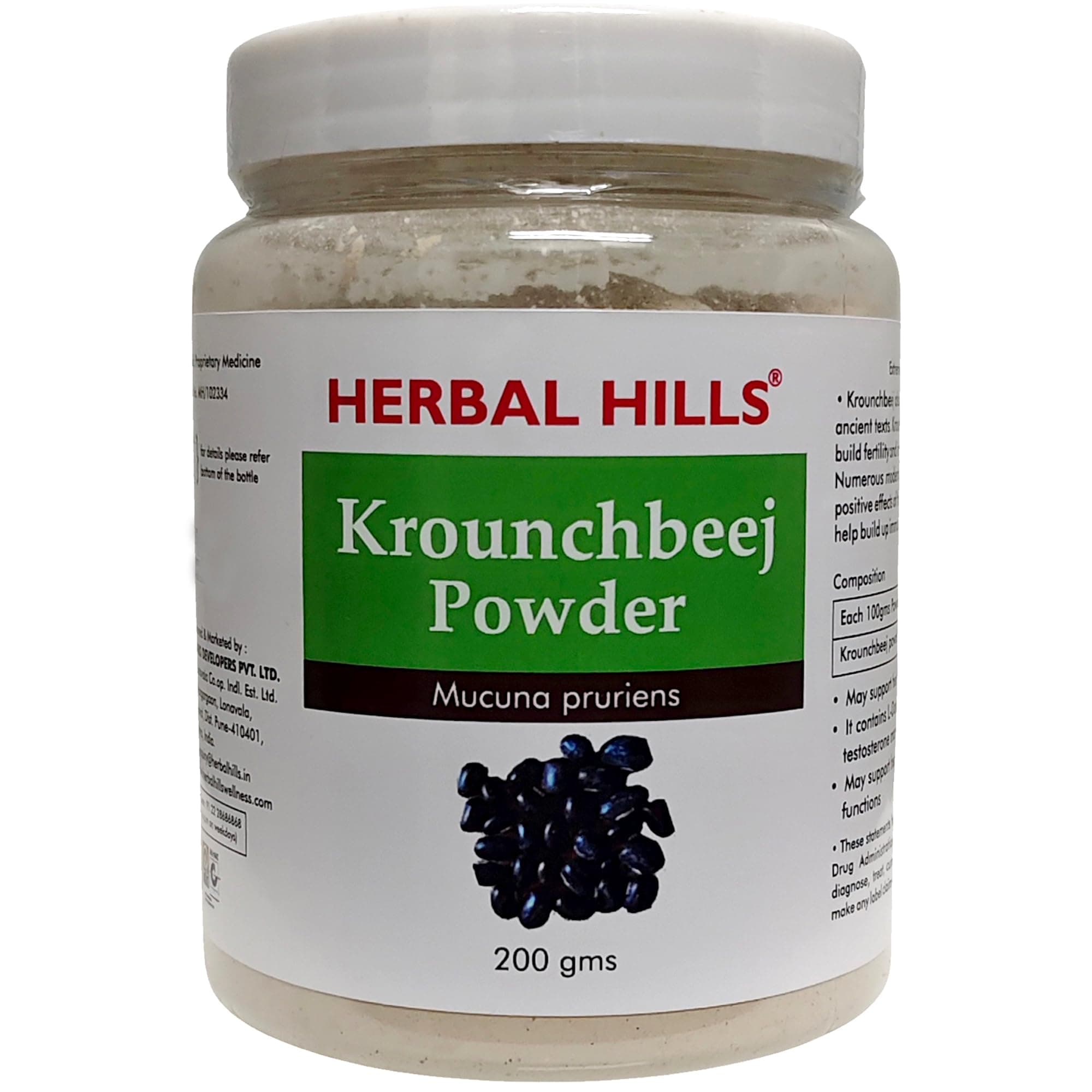 Herbal Hills Krounchbeej Powder 200 Gms