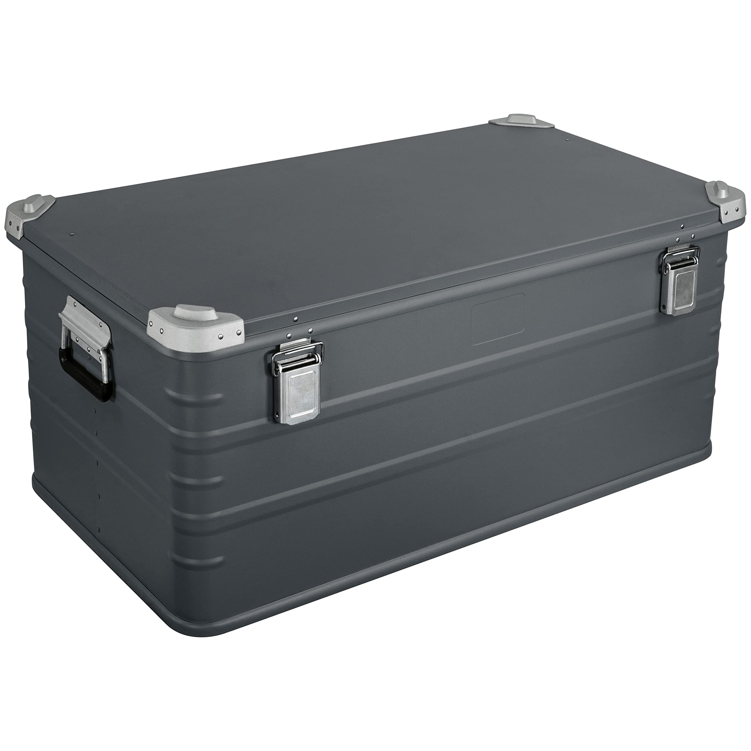 Eylar Crossover Aluminum Overland Storage, Trunk, Metal Cargo Case, Storage Box (147L X-Large, Gray)