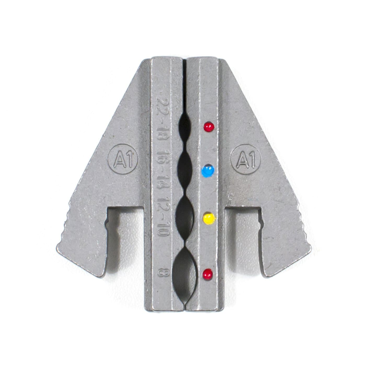 Crimping Tool Die-A1 Die for Heat Shrink Butt Connectors AWG 22-18/16-14/12-10/8