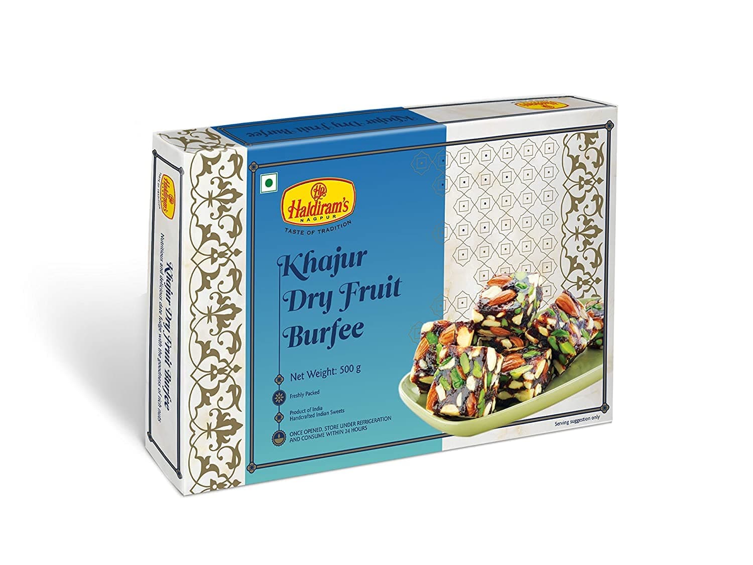 Nagpur Khajur Dryfruit Burfee (500 Gram)