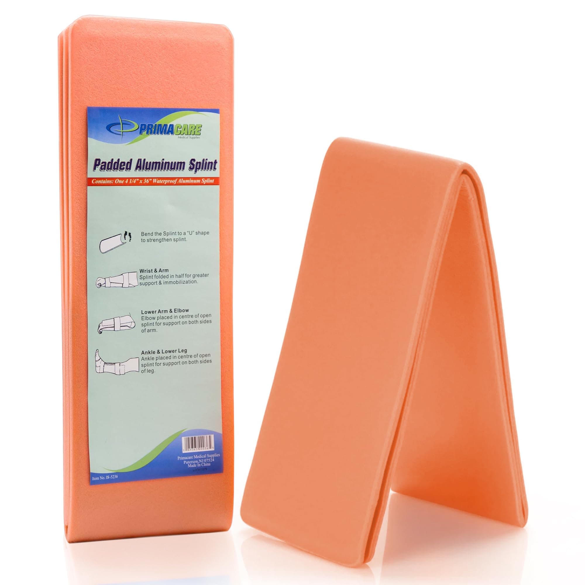 Primacare Padded Aluminum Splint 36-inch