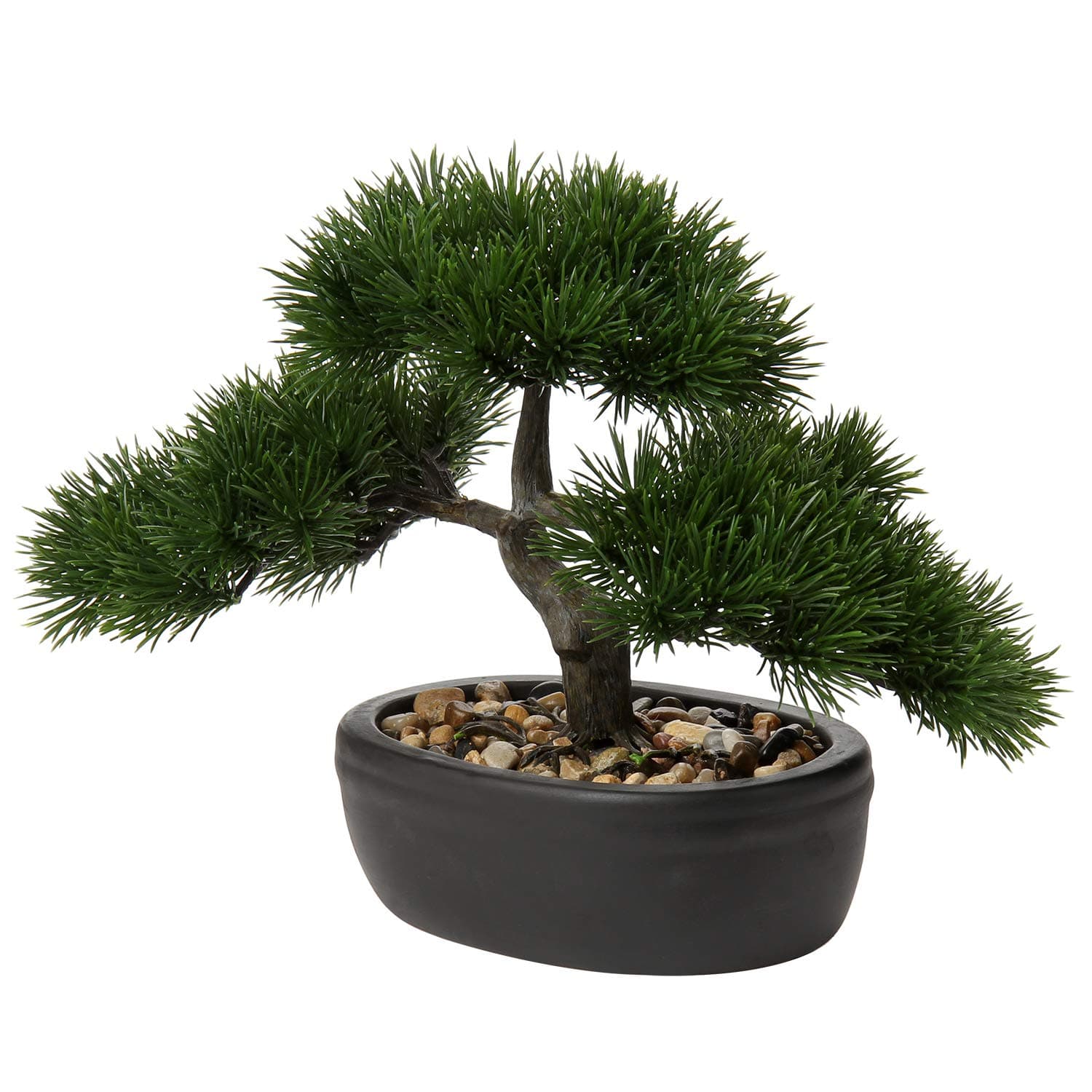 (Bonsai Tree 03) - U/S Bonsai Tree, Fake Plants Ceramic Potted Tree Artificial Japanese Cedar Bonsai Tree Decoration for Home Desk Office Bathroom Kitchen Farmhouse Indoor/Outdoor (Bonsai Tree 03)
