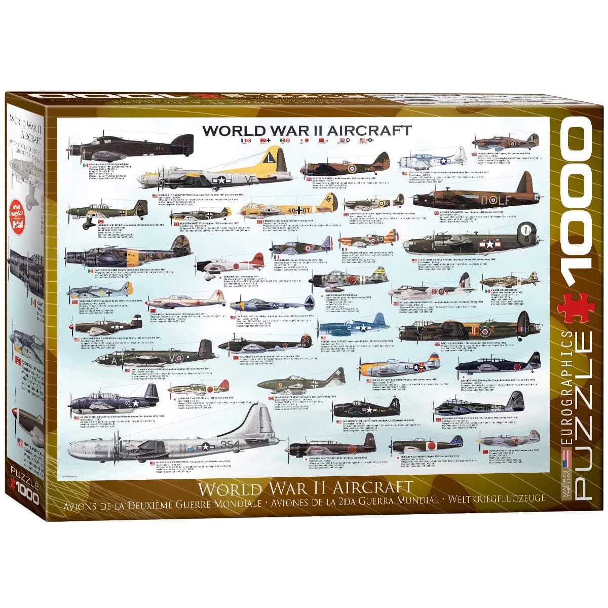 World War II Jigsaw Puzzle - 1,000 pieces