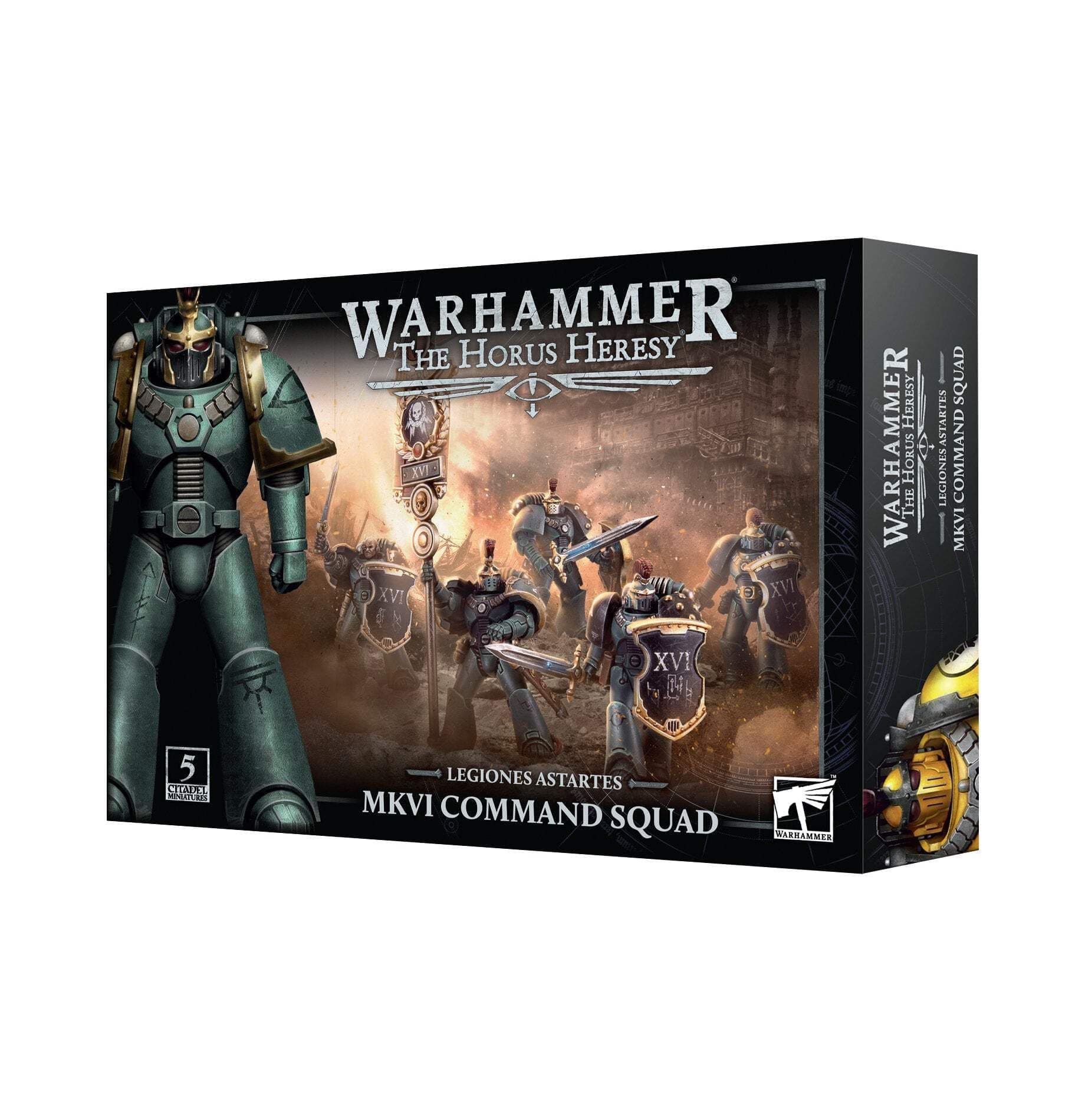 Games Workshop Horus Heresy - Legiones Astartes: MK VI Command Squad