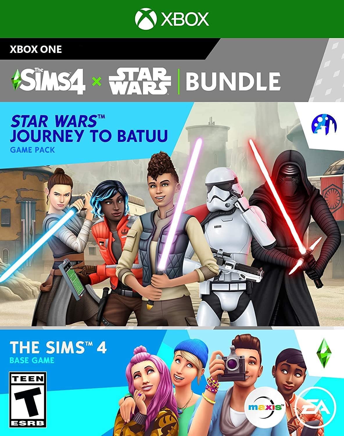 The Sims 4 Plus Star Wars Journey to Batuu Bundle - Xbox One