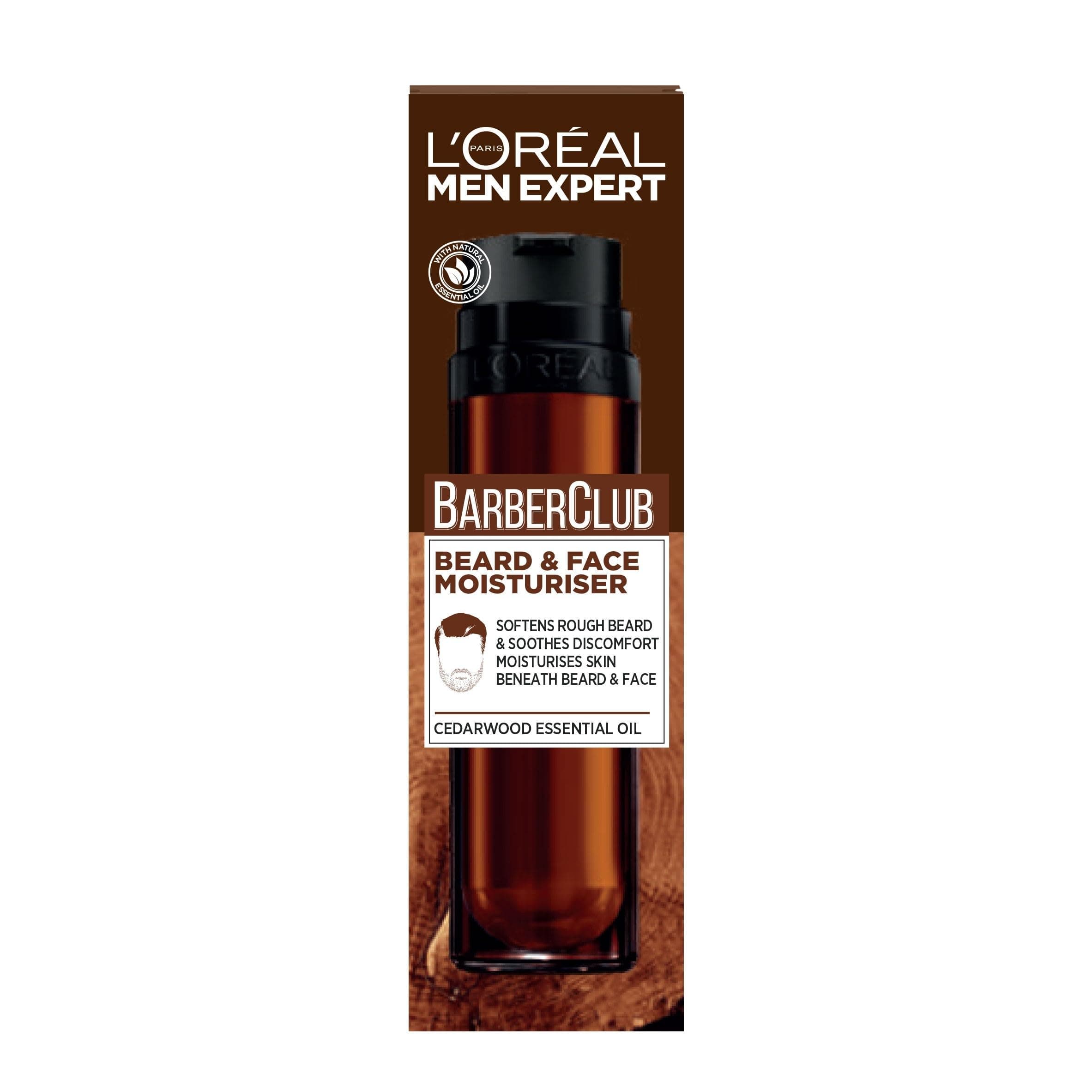 L'Oreal Men Expert Barber Club Short Beard & Face Moisturiser, 50ml