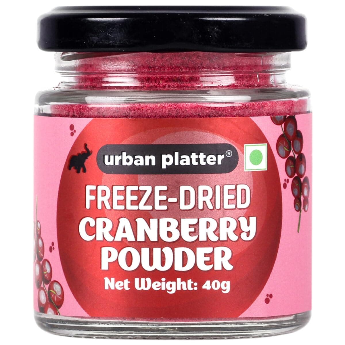 Freeze-Dried Cranberry Powder, 40g
