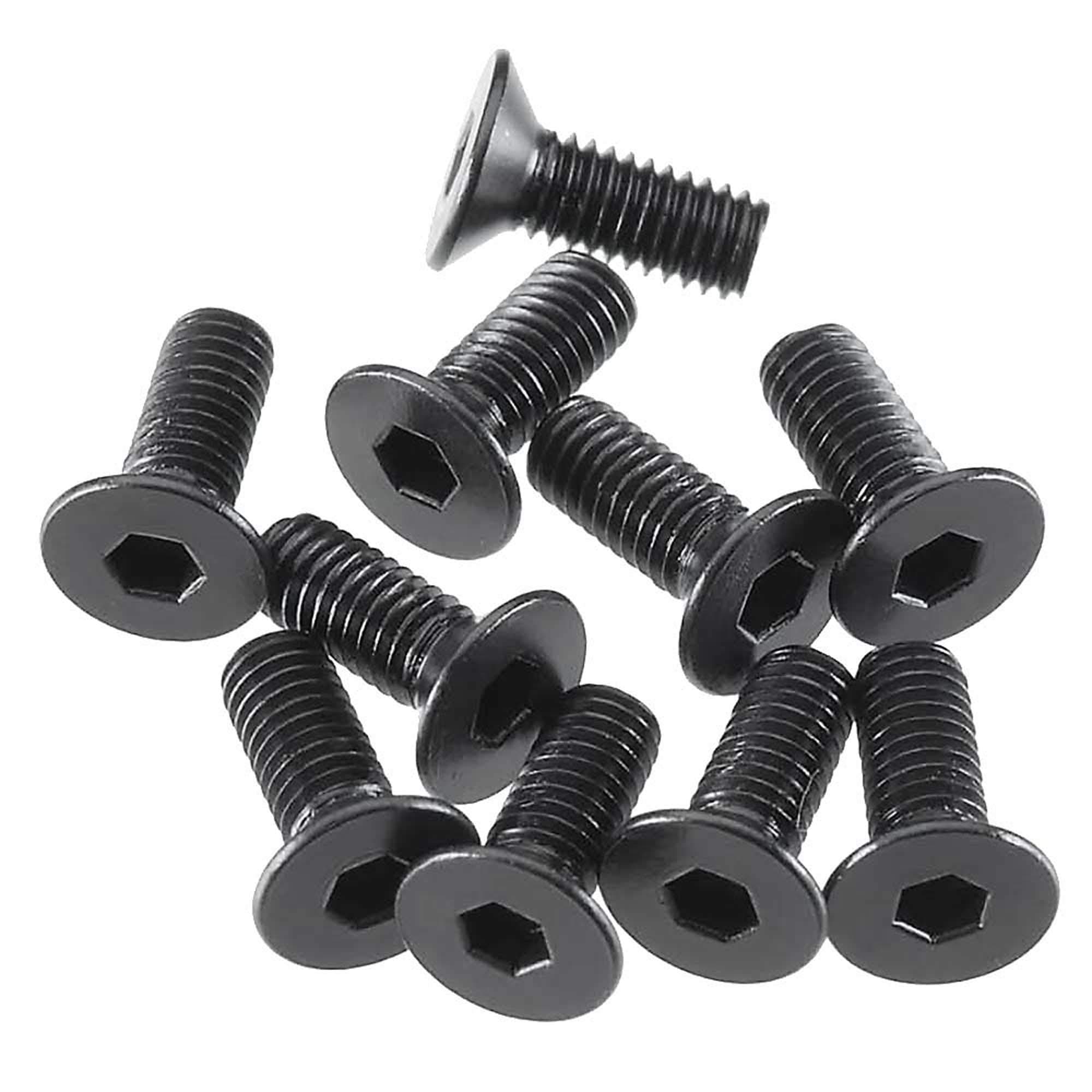 (3x8mm, Flat Head) - Arrma Ar722308 Flat Head Screw 3x8mm (10) Nero Raider Vorteks Granite Outcast