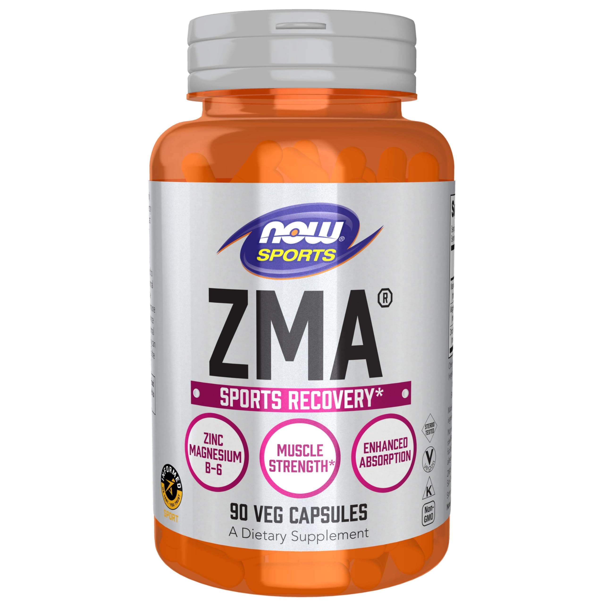 NOW Zma, 90 Capsules