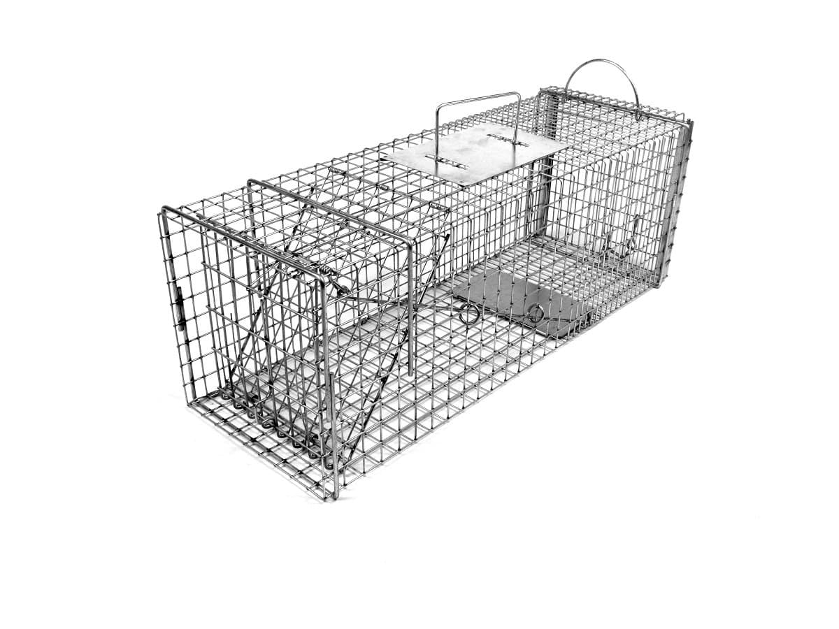 Model 606 - Original Series Rigid Live Trap with one Trap Door and Easy Release Door - 26x9x9 for Cat, Rabbit, Skunk Sized Animals