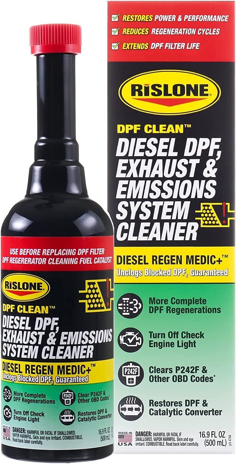Rislone® 4744 DPF CLEAN™ Diesel DPF, Exhaust & Emissions System Cleaner, 16.9 oz, 1-Pack