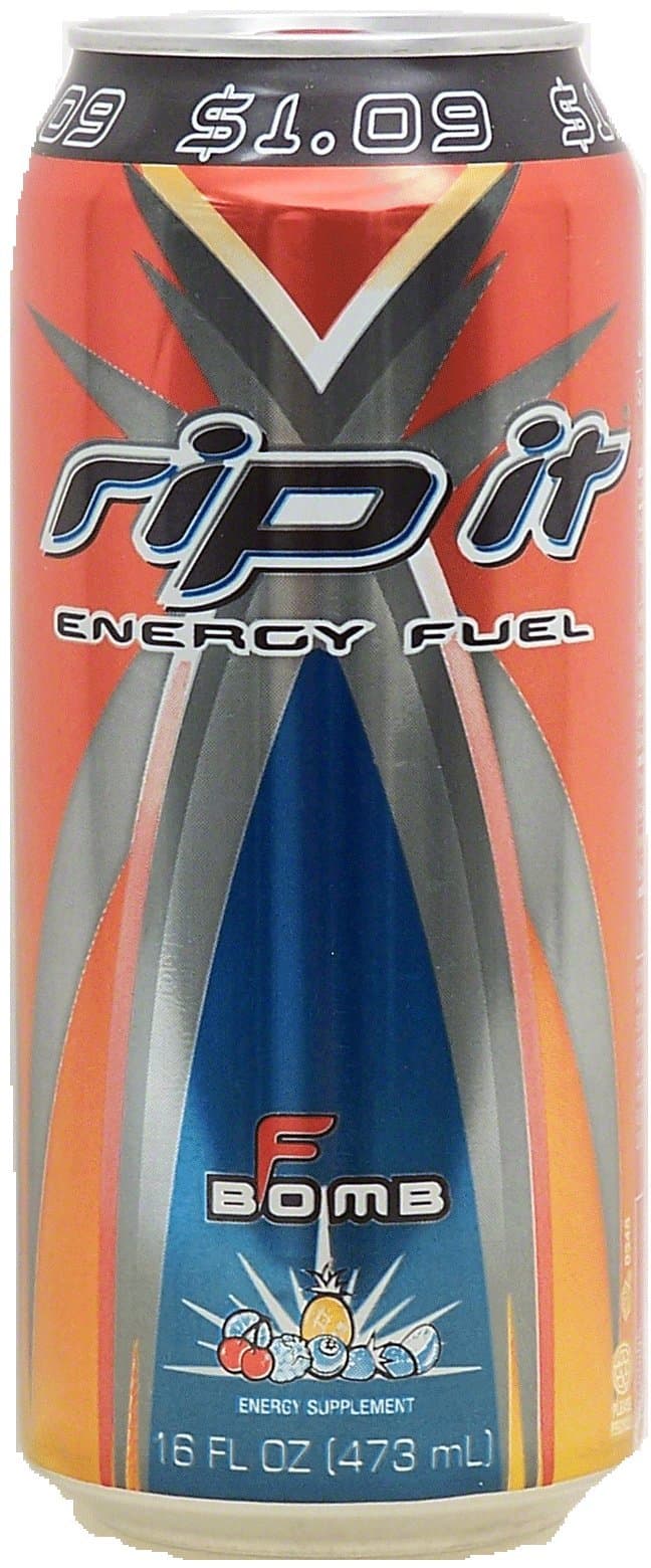 energy fuel carbonated beverage, 16-fl. oz. can