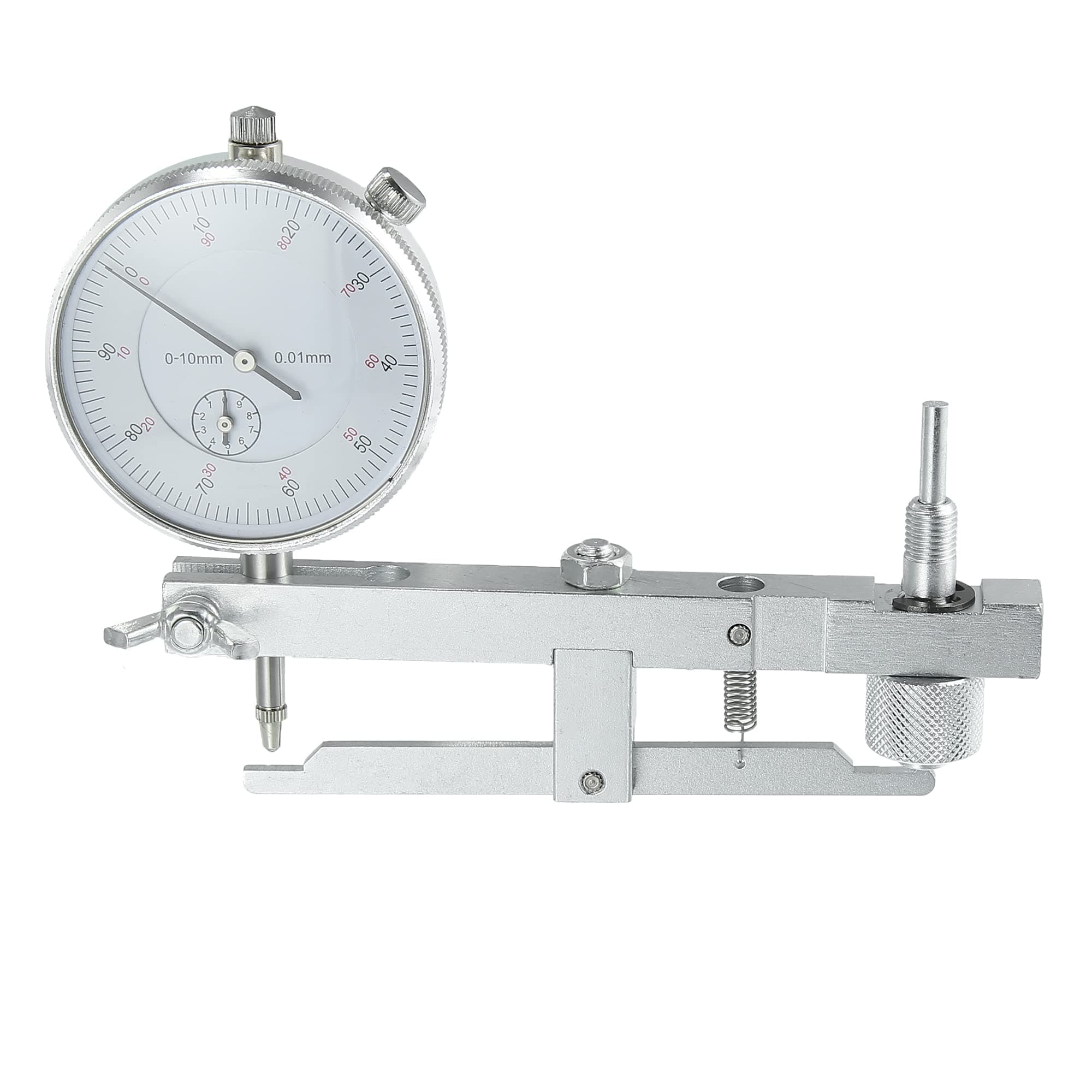 X AUTOHAUX 1 Set Fuel Pump Injection Timing Set Up Tool W/Dial Indicator for VE Style Fuel Pumps 0927554011 Diesel Fuel Injector Pump Timing Indicator Tool Dual Gauge Indicator for Toyota